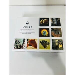 Ouisi Original Games of Connection 210 connecting Photo Cards Brand NEW! Game Bo